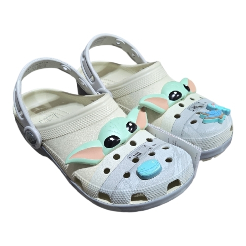 CROCS STAR WARS GROGU CLASSIC CLOG SHOES UNISEX MEN'S SIZE 6 WOMEN'S SIZE 8